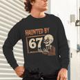 Haunted By 67 Halloween 67 Meme Six Seven Teacher Unisex Long Sleeve T-Shirt, gift for family, gift for coworker Haunted By 67 Halloween 67 Meme Six Seven Teacher Unisex Long Sleeve T-Shirt, gift for family, gift for coworker