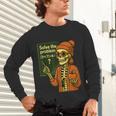 HUGvyn Halloween Skeleton Six Seven 67 Meme PEMDAS Teacher Unisex Long Sleeve T-Shirt, gift for family, gift for coworker