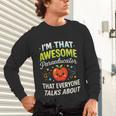 I'm That Awesome Paraeducator Teacher Unisex Long Sleeve T-Shirt, gift for family, gift for coworker I'm That Awesome Paraeducator Teacher Unisex Long Sleeve T-Shirt, gift for family, gift for coworker