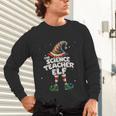 I'm The Science Teacher Elf Family Matching Group Christmas Unisex Long Sleeve T-Shirt, gift for family, gift for coworker