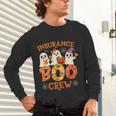 Insurance Boo Crew Halloween Spooky Costume Teacher Unisex Long Sleeve T-Shirt, gift for family, gift for coworker Insurance Boo Crew Halloween Spooky Costume Teacher Unisex Long Sleeve T-Shirt, gift for family, gift for coworker