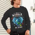 Be Kind Dolphin Autism Awareness Back To School Teacher Men Women Kids Unisex Long Sleeve T-Shirt, gift for family, gift for coworker