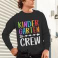 Kindergarten Crew Shirt Kinder Crew Teacher Boy Girl Unisex Long Sleeve T-Shirt, gift for family, gift for coworker Kindergarten Crew Shirt Kinder Crew Teacher Boy Girl Unisex Long Sleeve T-Shirt, gift for family, gift for coworker