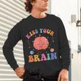 Kiss Your Brain Sped Teacher Appreciation Back To School Kid Unisex Long Sleeve T-Shirt, gift for family, gift for coworker Kiss Your Brain Sped Teacher Appreciation Back To School Kid Unisex Long Sleeve T-Shirt, gift for family, gift for coworker