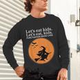 Let's Eat Kids Punctuation Saves Live Witch Grammar Teacher Unisex Long Sleeve T-Shirt, gift for family, gift for coworker Let's Eat Kids Punctuation Saves Live Witch Grammar Teacher Unisex Long Sleeve T-Shirt, gift for family, gift for coworker