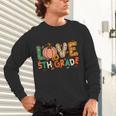 Love 5th Grade Thanksgiving Colorful Fall Leaves Teacher Unisex Long Sleeve T-Shirt, gift for family, gift for coworker Love 5th Grade Thanksgiving Colorful Fall Leaves Teacher Unisex Long Sleeve T-Shirt, gift for family, gift for coworker