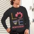 Love Montessori Education Math Teacher Unisex Long Sleeve T-Shirt, gift for family, gift for coworker
