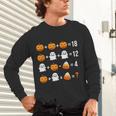 Math Teacher Halloween Equation Pumpkin Ghost Candy Corn Unisex Long Sleeve T-Shirt, gift for family, gift for coworker Math Teacher Halloween Equation Pumpkin Ghost Candy Corn Unisex Long Sleeve T-Shirt, gift for family, gift for coworker
