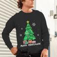 Math Teacher Polygon Christmas Tree Geometry Merry Christmas Unisex Long Sleeve T-Shirt, gift for family, gift for coworker
