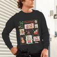 Merry And Bright Christmas Gingerbread Santa Book Teacher Unisex Long Sleeve T-Shirt, gift for family, gift for coworker Merry And Bright Christmas Gingerbread Santa Book Teacher Unisex Long Sleeve T-Shirt, gift for family, gift for coworker