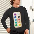 Paint Palette ArtSet Halloween Costume For Teachers Students For Men Women Kids Unisex Long Sleeve T-Shirt, gift for family, gift for coworker