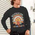 Paraprofessional Para Life Sun Flower Teacher Back To School Unisex Long Sleeve T-Shirt, gift for family, gift for coworker