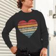 Pianist Retro Sunset Piano Keyboard Player Teacher Unisex Long Sleeve T-Shirt, gift for family, gift for coworker