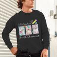 Preppy Silly Teacher Goose Build Character Back To School Unisex Long Sleeve T-Shirt, gift for family, gift for coworker Preppy Silly Teacher Goose Build Character Back To School Unisex Long Sleeve T-Shirt, gift for family, gift for coworker