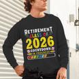 Retirement Primary Elementary Teacher 2026 Retiring Progress Unisex Long Sleeve T-Shirt, gift for family, gift for coworker Retirement Primary Elementary Teacher 2026 Retiring Progress Unisex Long Sleeve T-Shirt, gift for family, gift for coworker