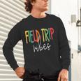 Retro Field Trip Vibes Vintage Field Trip Vibes Teacher Kids Unisex Long Sleeve T-Shirt, gift for family, gift for coworker
