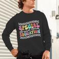 Retro Special Education Squad Groovy Dream Team SPED Teacher Unisex Long Sleeve T-Shirt, gift for family, gift for coworker Retro Special Education Squad Groovy Dream Team SPED Teacher Unisex Long Sleeve T-Shirt, gift for family, gift for coworker
