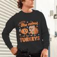 Retro I Teach The Cutest Turkey Thanksgiving Pumpkin Teacher Unisex Long Sleeve T-Shirt, gift for family, gift for coworker Retro I Teach The Cutest Turkey Thanksgiving Pumpkin Teacher Unisex Long Sleeve T-Shirt, gift for family, gift for coworker