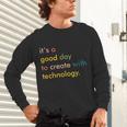 Retro Technology Teacher Shirt Tech Teacher Unisex Long Sleeve T-Shirt, gift for family, gift for coworker Retro Technology Teacher Shirt Tech Teacher Unisex Long Sleeve T-Shirt, gift for family, gift for coworker