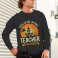 This Is My Scary Teacher Costume Halloween Unisex Long Sleeve T-Shirt, gift for family, gift for coworker This Is My Scary Teacher Costume Halloween Unisex Long Sleeve T-Shirt, gift for family, gift for coworker