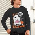 Science Teacher Cute Ghost Halloween Teacher Men Women Unisex Long Sleeve T-Shirt, gift for family, gift for coworker Science Teacher Cute Ghost Halloween Teacher Men Women Unisex Long Sleeve T-Shirt, gift for family, gift for coworker