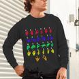 Sign Language Alphabet For ASL Interpreter Deaf Teacher Stud For Men Women Girls Kids Unisex Long Sleeve T-Shirt, gift for family, gift for coworker