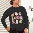 SPED Teacher Halloween Spooky Special Education Team Men Women Kids Unisex Long Sleeve T-Shirt, gift for family, gift for coworker SPED Teacher Halloween Spooky Special Education Team Men Women Kids Unisex Long Sleeve T-Shirt, gift for family, gift for coworker