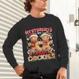 My Student Are Smart Cookies Pjs Christmas Xmas Teacher Unisex Long Sleeve T-Shirt, gift for family, gift for coworker
