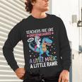 T Rex Dinosaur Unicorn Teachers Are Like Unicornasaurus Rex Unisex Long Sleeve T-Shirt, gift for family, gift for coworker T Rex Dinosaur Unicorn Teachers Are Like Unicornasaurus Rex Unisex Long Sleeve T-Shirt, gift for family, gift for coworker