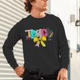 Teach Coquette Bow Teacher Back To School Happy First Day Unisex Long Sleeve T-Shirt, gift for family, gift for coworker Teach Coquette Bow Teacher Back To School Happy First Day Unisex Long Sleeve T-Shirt, gift for family, gift for coworker