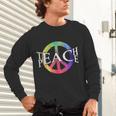 Teach Peace For Teachers And Educators Counselor Unisex Long Sleeve T-Shirt, gift for family, gift for coworker Teach Peace For Teachers And Educators Counselor Unisex Long Sleeve T-Shirt, gift for family, gift for coworker