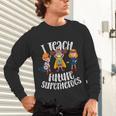 I Teach Superheroes Cute Back To School Teacher Unisex Long Sleeve T-Shirt, gift for family, gift for coworker I Teach Superheroes Cute Back To School Teacher Unisex Long Sleeve T-Shirt, gift for family, gift for coworker