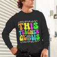 This Teacher 80s 90s Teachers's Day Glows Last Day Of School Unisex Long Sleeve T-Shirt, gift for family, gift for coworker