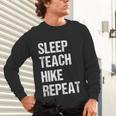 Teacher Hiking Shirt Teaching Hiker T Shirt Unisex Long Sleeve T-Shirt, gift for family, gift for coworker Teacher Hiking Shirt Teaching Hiker T Shirt Unisex Long Sleeve T-Shirt, gift for family, gift for coworker
