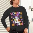 Teaching My Boos Teacher Ghost Teach Halloween Teacher Unisex Long Sleeve T-Shirt, gift for family, gift for coworker Teaching My Boos Teacher Ghost Teach Halloween Teacher Unisex Long Sleeve T-Shirt, gift for family, gift for coworker