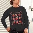 Teaching Is My Jam Strawberry Kinder Team Teacher Unisex Long Sleeve T-Shirt, gift for family, gift for coworker Teaching Is My Jam Strawberry Kinder Team Teacher Unisex Long Sleeve T-Shirt, gift for family, gift for coworker