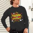 Teaching Is My Superpower Retro Comic Teacher Unisex Long Sleeve T-Shirt, gift for family, gift for coworker Teaching Is My Superpower Retro Comic Teacher Unisex Long Sleeve T-Shirt, gift for family, gift for coworker