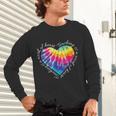 Teaching Is a Work Of Heart Tie Dye Hippie For Teacher For Men Women Girls Kids Unisex Long Sleeve T-Shirt, gift for family, gift for coworker