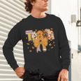 Thanksgiving Teacher Pencil Bow One Thankful Teacher Fall Unisex Long Sleeve T-Shirt, gift for family, gift for coworker