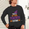Tired Teacher Costume For Halloween Teachers Unisex Long Sleeve T-Shirt, gift for family, gift for coworker Tired Teacher Costume For Halloween Teachers Unisex Long Sleeve T-Shirt, gift for family, gift for coworker