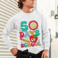50 Days Of School Teacher Happy 50th Day Of School Kids Unisex Long Sleeve T-Shirt, gift for family, gift for coworker
