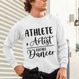 Athlete Plus Artist Equals Dancer Ballerina Teacher Student For Men Women Kids Unisex Long Sleeve T-Shirt, gift for family, gift for coworker Athlete Plus Artist Equals Dancer Ballerina Teacher Student For Men Women Kids Unisex Long Sleeve T-Shirt, gift for family, gift for coworker