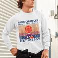 Take Chances Make Mistakes Get Messy Vintage Teacher Life Unisex Long Sleeve T-Shirt, gift for family, gift for coworker