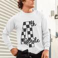 Checkered Fourth Grade Back To School Teachers Students Unisex Long Sleeve T-Shirt, gift for family, gift for coworker Checkered Fourth Grade Back To School Teachers Students Unisex Long Sleeve T-Shirt, gift for family, gift for coworker
