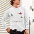 Is It Christmas Break Yet Teacher Xmas Light Santa Hat Unisex Long Sleeve T-Shirt, gift for family, gift for coworker Is It Christmas Break Yet Teacher Xmas Light Santa Hat Unisex Long Sleeve T-Shirt, gift for family, gift for coworker