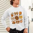 Coquette Teach Teacher Bows Thanksgiving Turkey Fall Autumn Unisex Long Sleeve T-Shirt, gift for family, gift for coworker Coquette Teach Teacher Bows Thanksgiving Turkey Fall Autumn Unisex Long Sleeve T-Shirt, gift for family, gift for coworker