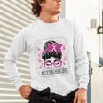 CTE Teacher In October We Wear Pink Breast Cancer Awareness Unisex Long Sleeve T-Shirt, gift for family, gift for coworker CTE Teacher In October We Wear Pink Breast Cancer Awareness Unisex Long Sleeve T-Shirt, gift for family, gift for coworker