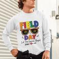 Field Day 2025 Let The Games Begin Kids Boys Girls Teachers Unisex Long Sleeve T-Shirt, gift for family, gift for coworker