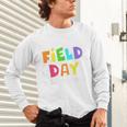 Field Day Green Team For Teacher Kids Field Day Games Unisex Long Sleeve T-Shirt, gift for family, gift for coworker Field Day Green Team For Teacher Kids Field Day Games Unisex Long Sleeve T-Shirt, gift for family, gift for coworker