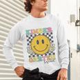 Kindergarten Squad Smile Face Teachers Kids Back To School Unisex Long Sleeve T-Shirt, gift for family, gift for coworker